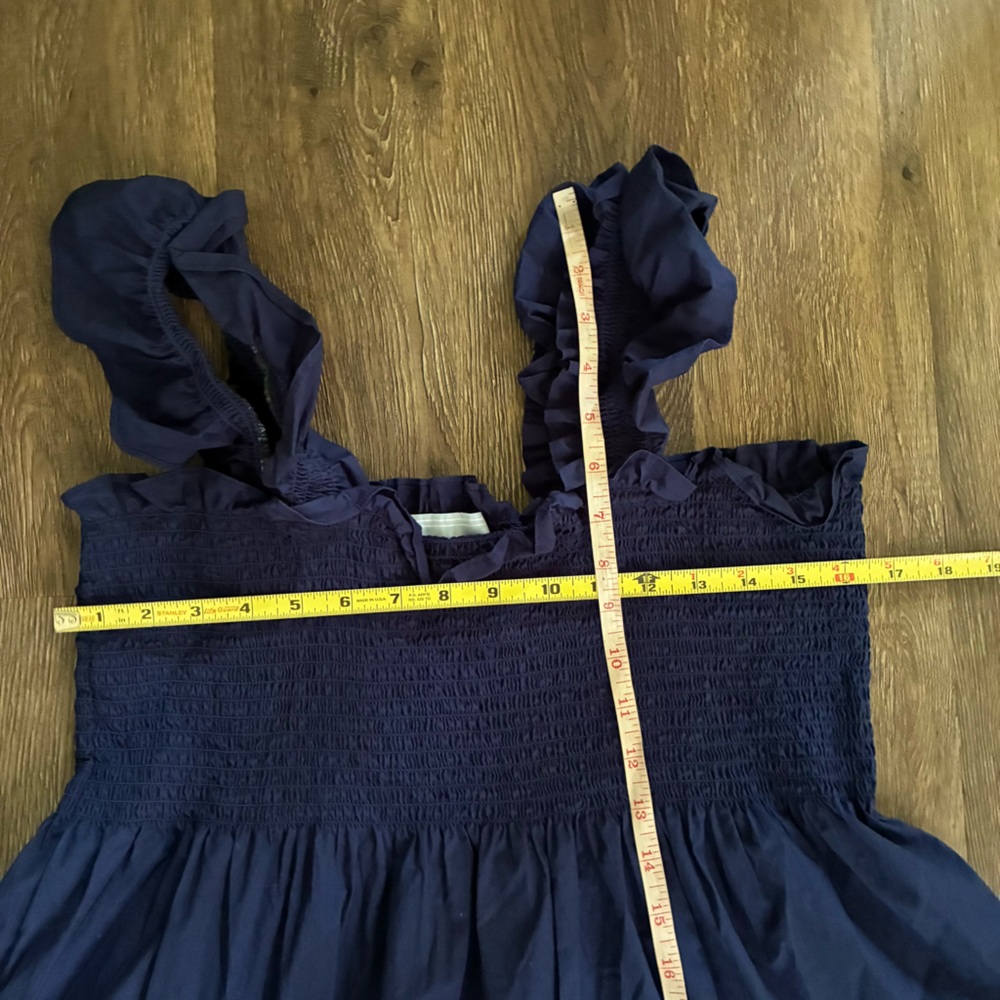 Hill House Home Ellie Nap MIDI Dress in Navy - Picture 13 of 14